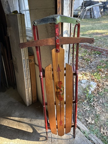 Vintage flexible flyer sled - flexible,